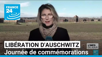 80 ans de la libération du camp d'Auschwitz : journée de commémorations • FRANCE 24