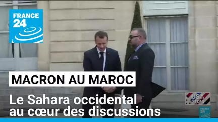 Macron au Maroc : le Sahara occidental au cœur des discussions • FRANCE 24