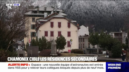 À Chamonix, en Haute-Savoie, le maire veut interdire la construction de nouvelles résidences secondaires