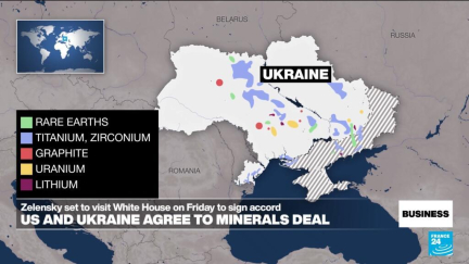 A closer look at Ukraine's mineral wealth as deal with US takes shape