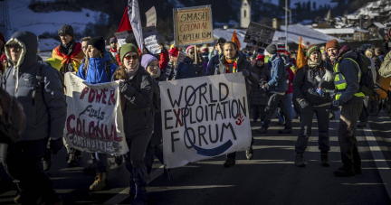 A Davos, des dirigeants inquiets des guerres et des barrières douanières