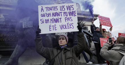 A la marche contre les violences faites aux femmes, le procès des viols de Mazan dans tous les esprits : «On est à un moment de bascule»