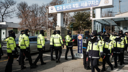 A mug shot and a solitary cell for S. Korea's impeached president