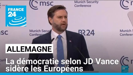 À Munich, la démocratie selon le vice-président américain JD Vance sidère les Européens