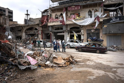 A Nabatiyé, ville chiite du sud du Liban, la vie reprend entre les ruines et une « trêve fragile »