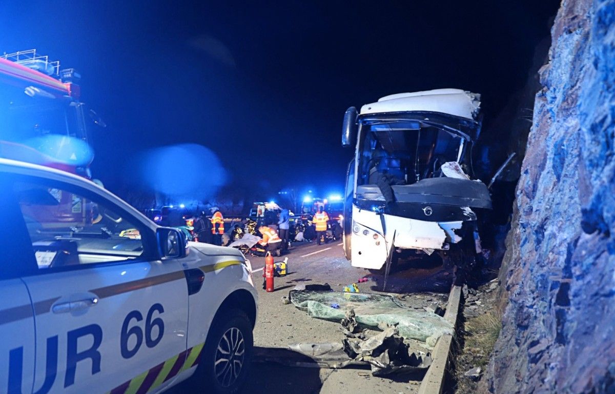 Accident mortel de bus dans les Pyrénées-Orientales : le conducteur positif à la cocaïne mis en examen et écroué