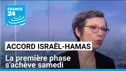 Accord Israël-Hamas : la première phase doit s'achever samedi • FRANCE 24