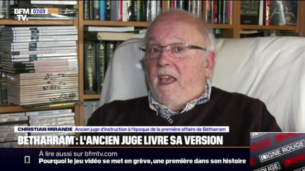 Affaire Bétharram: l'ancien juge d'instruction en charge du dossier, Christian Mirande, assure avoir rencontré François Bayrou en 1998