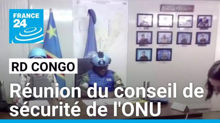 Affrontements à Goma : réunion du conseil de sécurité de l'ONU • FRANCE 24