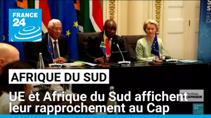 Afrique du Sud : l'UE annonce un plan d'investissement de 4,7 milliards d'euros • FRANCE 24