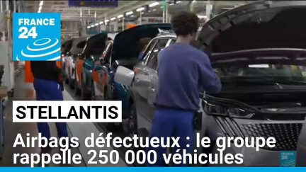 Airbags défectueux sur des Citroën : Stellantis rappelle 250 000 véhicules • FRANCE 24