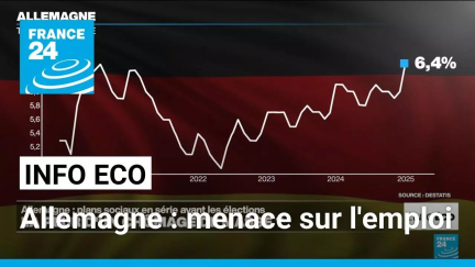 Allemagne : menace sur l'emploi • FRANCE 24