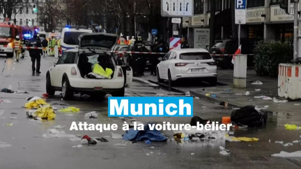 Allemagne : une attaque à la voiture-bélier fait près de trente blessés à Munich • FRANCE 24