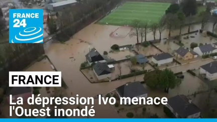 Après Herminia, la dépression Ivo menace l'ouest de la France inondé • FRANCE 24