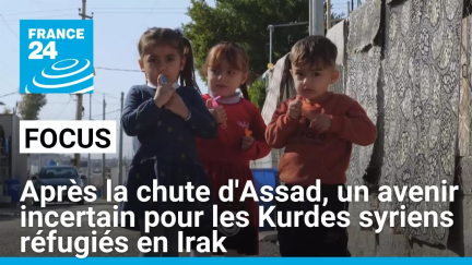 Après la chute d'Assad, un avenir incertain pour les Kurdes syriens réfugiés en Irak