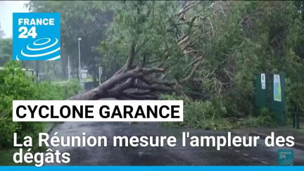 Après le passage du cyclone Garance, La Réunion mesure l'ampleur des dégâts • FRANCE 24