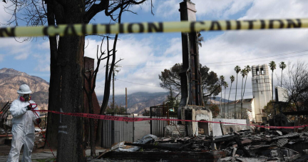 Après les incendies de Los Angeles, une forte tempête fait craindre des glissements de terrain