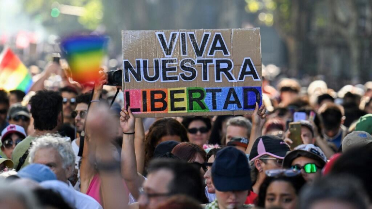 Argentines march in defence of diversity, blasting Milei's anti-woke diatribes