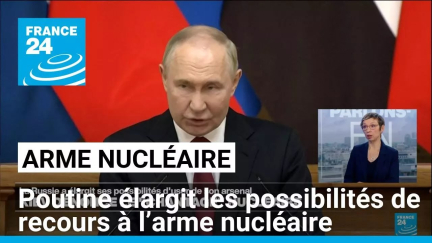 Arme nucléaire : Kiev appelle à "garder la tête froide" face au "chantage" de Moscou