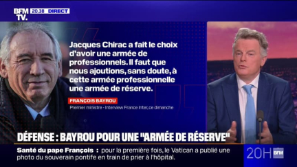 Armée de réserve: "C'est une piste qui est plus à explorer", déclare Fabien Roussel (PCF)