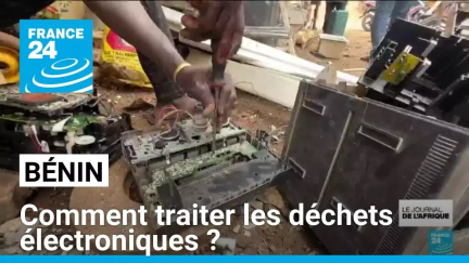 Au Bénin, comment traiter les déchets électroniques ? • FRANCE 24