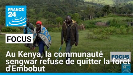 Au Kenya, la communauté sengwar refuse de quitter la forêt d'Embobut • FRANCE 24