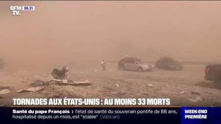 Au moins 33 personnes sont mortes dans le sud des États-Unis, balayés par plusieurs tempêtes et tornades