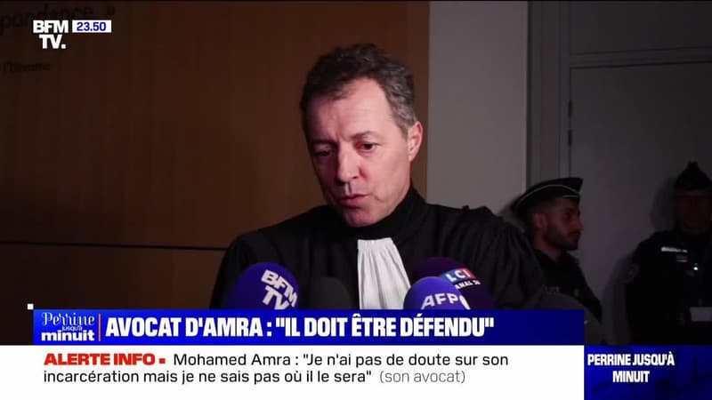 Avocat d'Amra : "Il doit être défendu" - 25/02