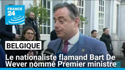 Belgique : le nationaliste flamand Bart De Wever nommé Premier ministre • FRANCE 24