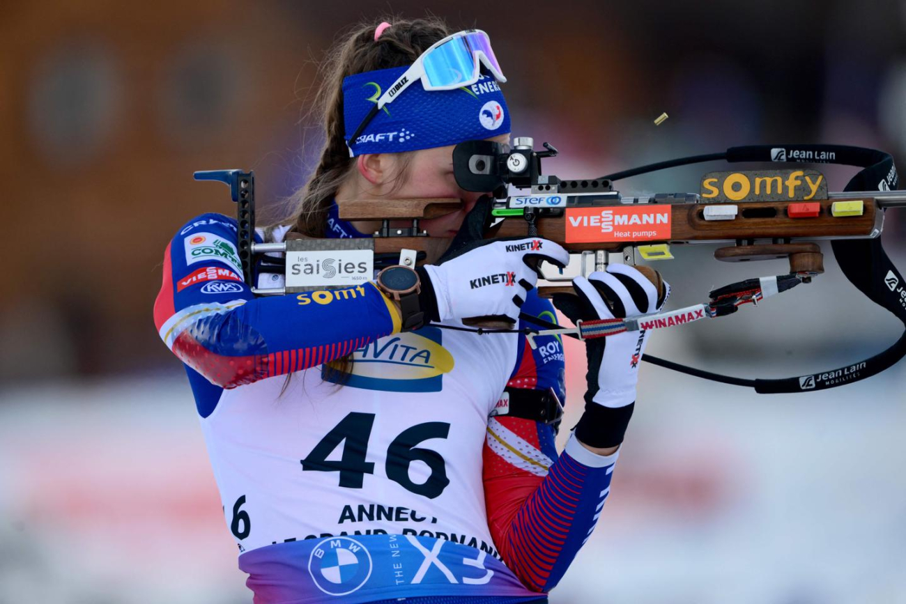 Biathlon : Justine Braisaz-Bouchet s’impose en sprint au Grand-Bornand