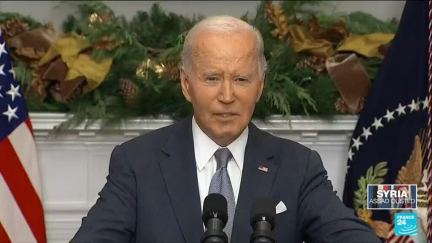 Biden says Assad's fall in Syria is a 'fundamental act of justice,' but also 'a moment of risk'