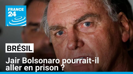 Brésil : l'ex-président Jair Bolsonaro pourrait-il aller en prison ? • FRANCE 24