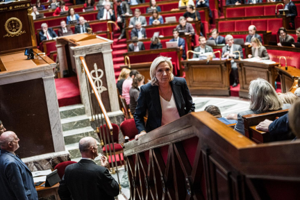 Budget de la Sécurité sociale : Marine Le Pen considère que le gouvernement « a mis fin à la discussion »