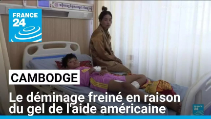 Cambodge : le déminage freiné en raison du gel de l'aide américaine décidé par Trump