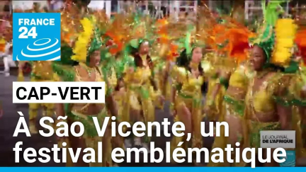 Cap-Vert : à São Vicente, un festival emblématique • FRANCE 24