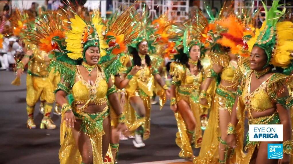 Cape Verde's lively carnival parade