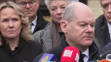 Car attack on German Christmas market: Scholz condemns 'terrible, insane' act