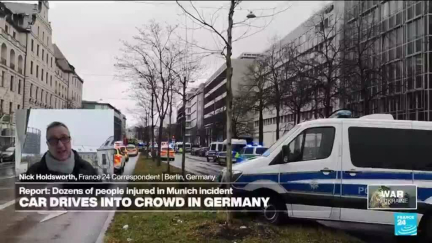 Car drives into crowd in Munich in 'suspected attack', dozens injured