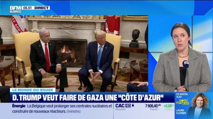 Caroline Loyer : D. Trump veut faire de Gaza une "Côte d'Azur" - 05/02