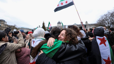 Celebrations across Syria mark end of Assad rule