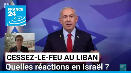 Cessez-le-feu au Liban : quelles réactions en Israël ? • FRANCE 24