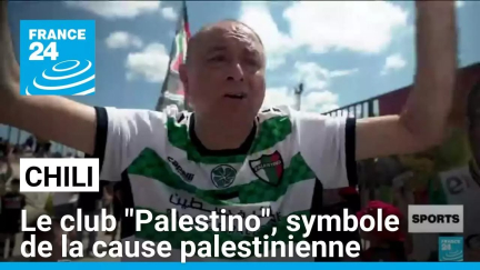 Chili : le club de foot "Palestino", symbole de la cause palestinienne • FRANCE 24