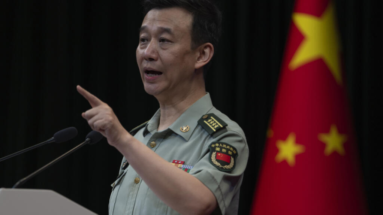 China's military says it will tighten 'noose' around Taiwan if independence movement escalates