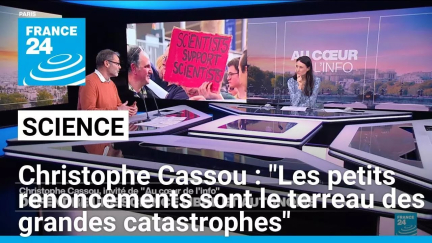 Christophe Cassou, climatologue : "Les petits renoncements sont le terreau des grandes catastrophes"