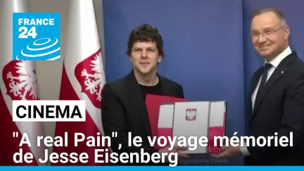 Cinéma: "A real Pain", le voyage mémoriel en Pologne de Jesse Eisenberg • FRANCE 24