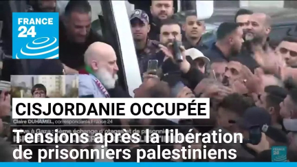 Cisjordanie occupée : des tensions persistent après la libération de prisonniers palestiniens