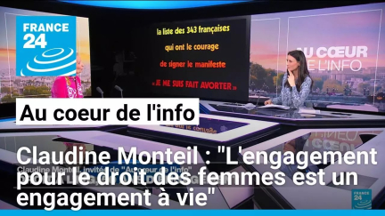 Claudine Monteil : " L'engagement pour le droit des femmes est un engagement à vie " • FRANCE 24