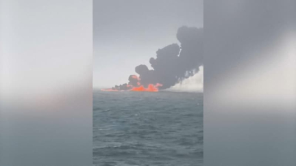 Collision en mer du Nord: y a-t-il un risque de pollution sur la Côte d'Opale?