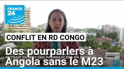 Conflit dans l'est de la RD Congo : des pourparlers à Angola sans les rebelles du M23 • FRANCE 24