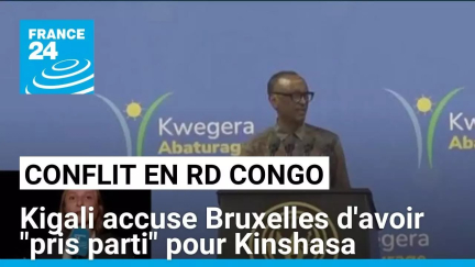 Conflit en RD Congo : Kigali accuse Bruxelles d'avoir "pris parti" pour Kinshasa • FRANCE 24